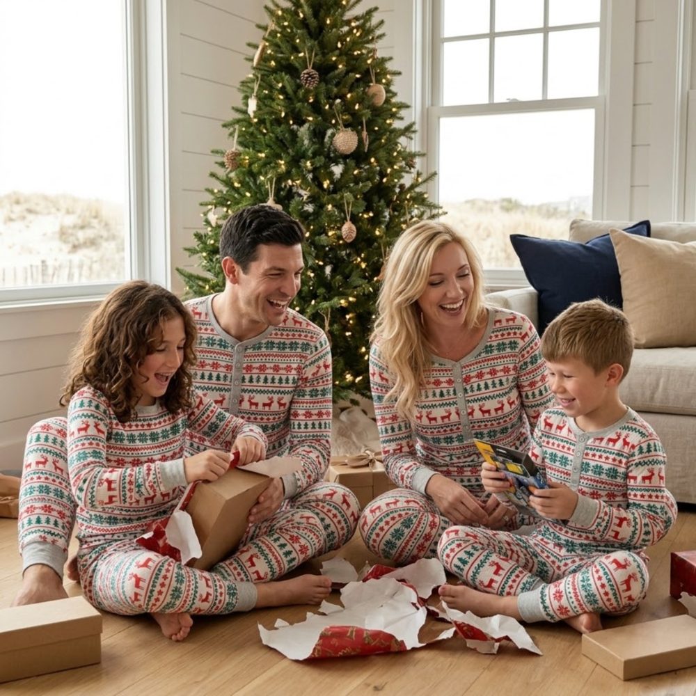 Family matching set – Nordic jacquard